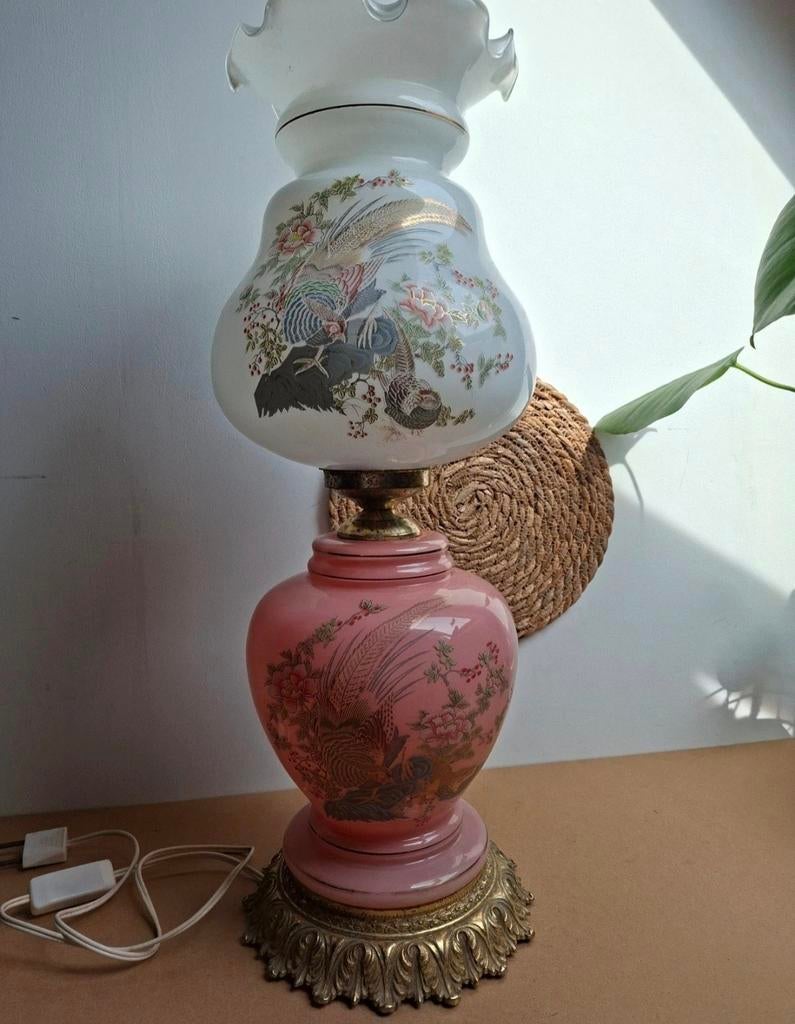 Vintage keramieken tafellamp, Ophalen