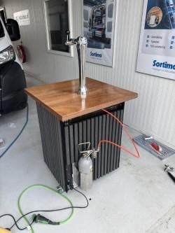 Mobiele biertap / all-in-one tap – 2x 20L fusten, Witgoed en Apparatuur, Thuistaps, Ophalen, Gebruikt, Overige merken