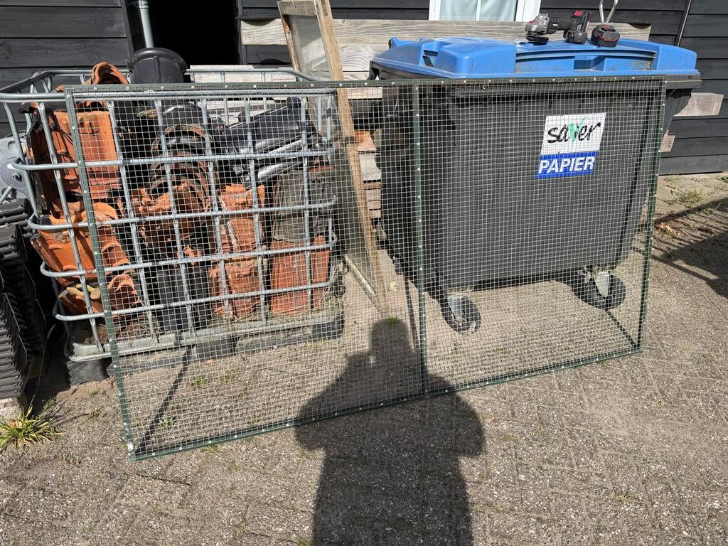 Gaaspaneel volliere of kippen, Ophalen, Gebruikt, IJzer, Gaashekwerk