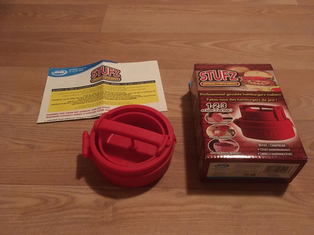 Stufz, om gevulde hamburgers te maken, Ophalen of Verzenden, Nieuw