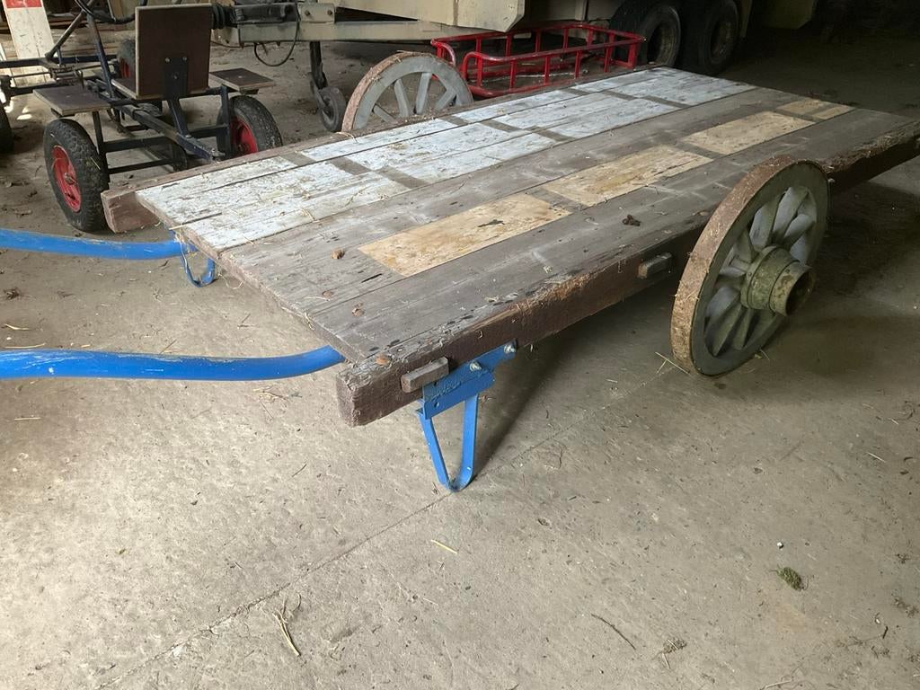 Handkar, Doe-het-zelf en Verbouw, Transportwagens, 100 liter of meer, Ophalen of Verzenden, Zo goed als nieuw, Transportkar