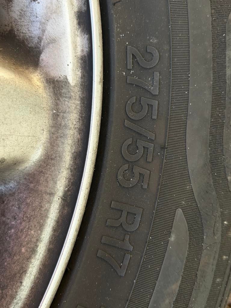 Mercedes ML Velgen met Goede Banden 275/55 R17, Auto diversen, Ophalen of Verzenden, Gebruikt