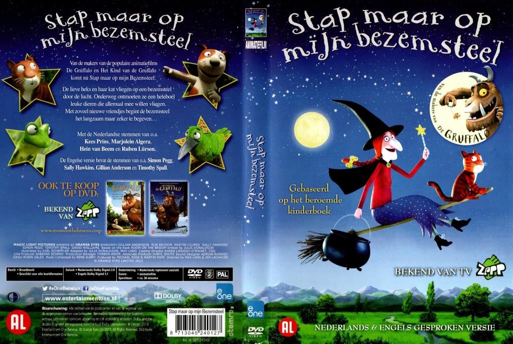 Stap maar op mijn bezemsteel, Alle leeftijden, Ophalen of Verzenden, Zo goed als nieuw