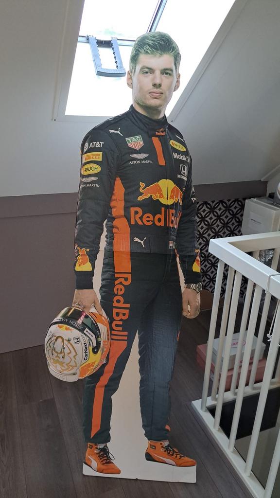 Max Verstappen display collectors item, Ophalen of Verzenden, Zo goed als nieuw