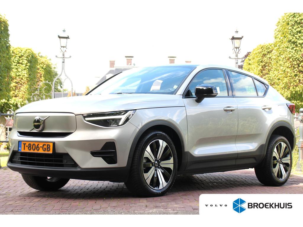 Volvo C40 Single Motor Core 69 kWh, 12 maanden, Origineel Nederlands, SUV of Terreinwagen, Zilver of Grijs