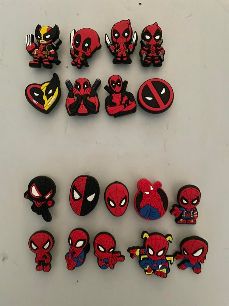 Spider-Man Jibbitz Schoenbedels, Ophalen of Verzenden, Zo goed als nieuw, Jongen of Meisje