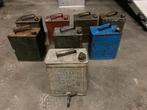 vintage olieblik, benzineblik, Verzamelen, Ophalen of Verzenden, Gebruikt, Overige, Overige merken
