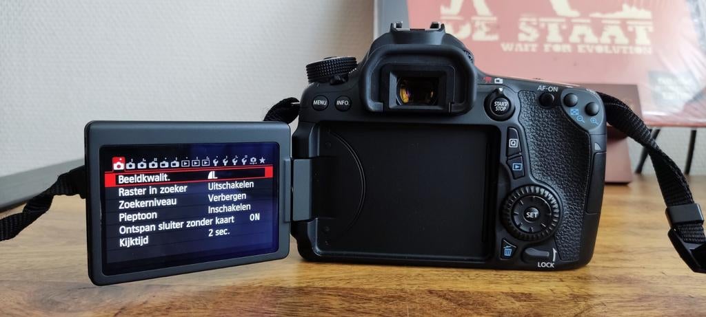 Canon Eos 70D body, Audio, Tv en Foto, Fotocamera's Digitaal, Spiegelreflex, Canon, Ophalen of Verzenden, Zo goed als nieuw