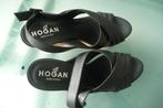 HOGAN Wig sandalen. Nieuw! Maat 37,5, Kleding | Dames, Schoenen, Zwart, Sandalen of Muiltjes, Ophalen of Verzenden, Hogan