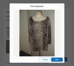 Only Elcos Leopard 4/5 top jrs maat L = maat 40, Maat 38/40 (M), Only, Zwart, Ophalen of Verzenden