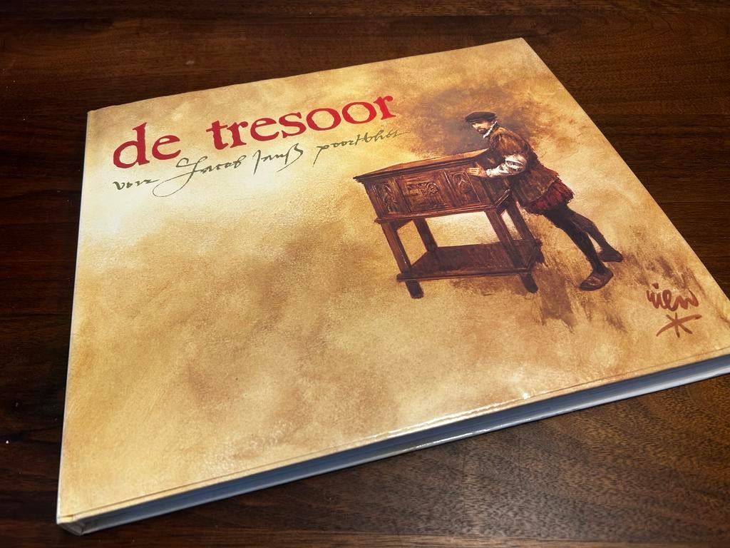 De tresoor van Jacob Jansz - Rien Poortvliet (1e druk 1991), Ophalen of Verzenden, 15e en 16e eeuw, Zo goed als nieuw