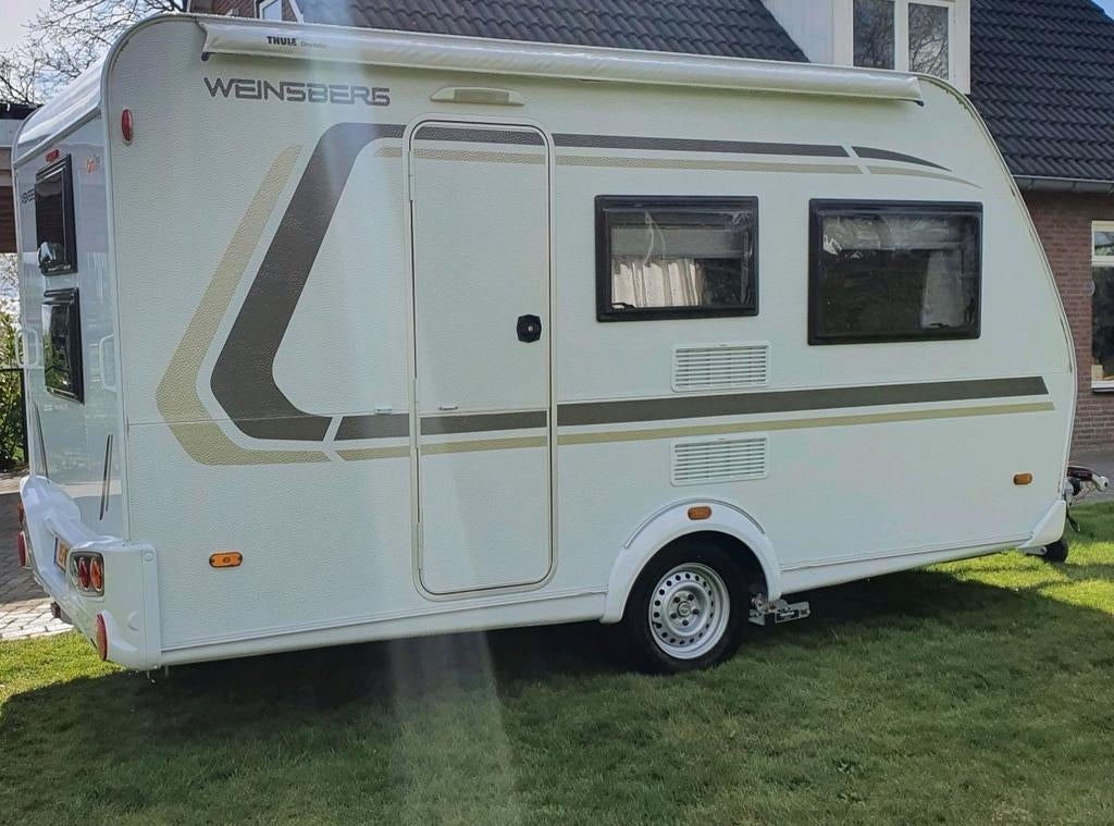 Weinsberg-Stapelbed,airco, luifel&mover-Zo goed als nieuw-, Particulier, Ringverwarming, Tot en met 4