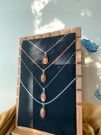 Zonnesteen hanger beschermt intuïtie vertrouwen geluk magie, Sieraden, Tassen en Uiterlijk, Kettingen, Nieuw, Oranje, Ophalen of Verzenden