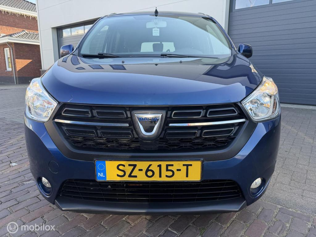 Dacia Lodgy 1.2 TCe Lauréate 5p., Auto's, Dacia, Voorwielaandrijving, Euro 6, Blauw, Origineel Nederlands