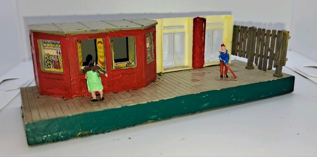 Stukje perron ho, Hobby en Vrije tijd, Gebruikt, Jouef, Gelijkstroom of Wisselstroom, Brug, Tunnel of Gebouw