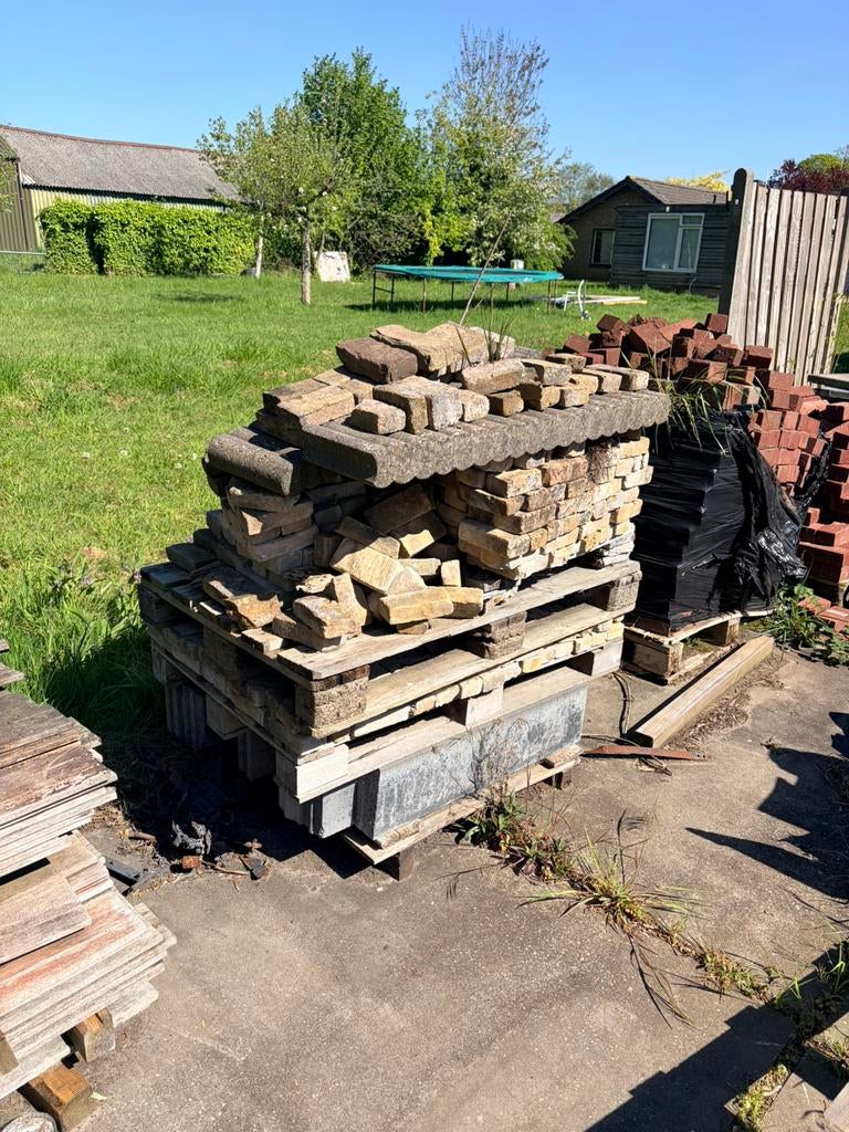 Ijsselsteentjes, Tuin en Terras, Ophalen of Verzenden, Klinkers