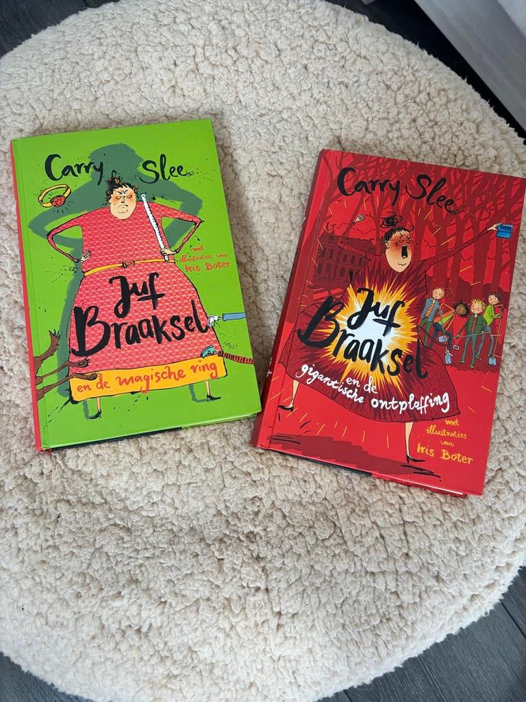 Juf Braaksel boeken, 2 stuks, Ophalen, Gelezen, Fictie algemeen