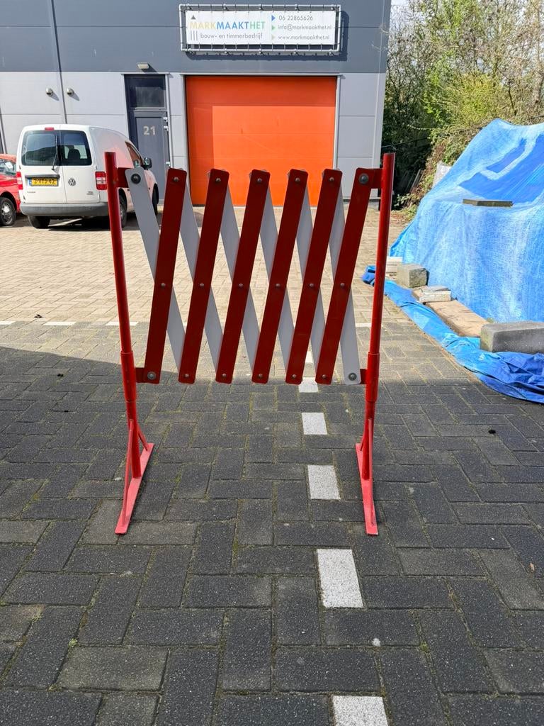 15 veiligheids schaarhekken, Ophalen of Verzenden