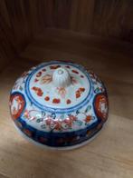 Antieke Japanse Imari porseleinen pot met deksel, Ophalen of Verzenden