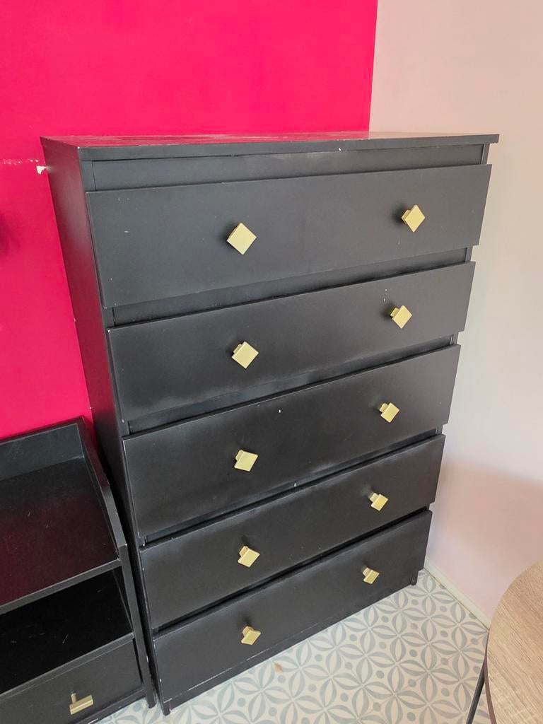 Ikea KULLEN ladekast - Ideaal voor homestaging, Huis en Inrichting, Ophalen, Gebruikt, 5 laden of meer, 100 tot 150 cm