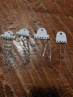 17 Nieuwe Zilverkleurige Enkelbandjes, Ophalen of Verzenden, Nieuw, Zilver