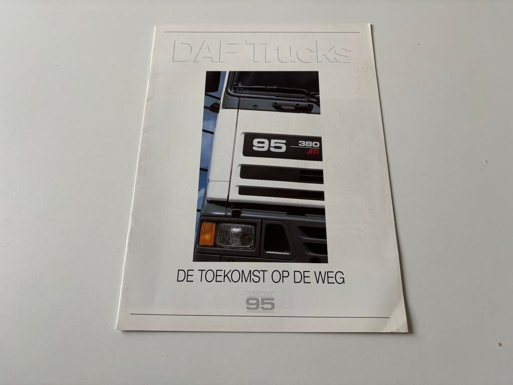 Folder DAF Trucks 95 1987, Ophalen of Verzenden, Zo goed als nieuw, Overige merken