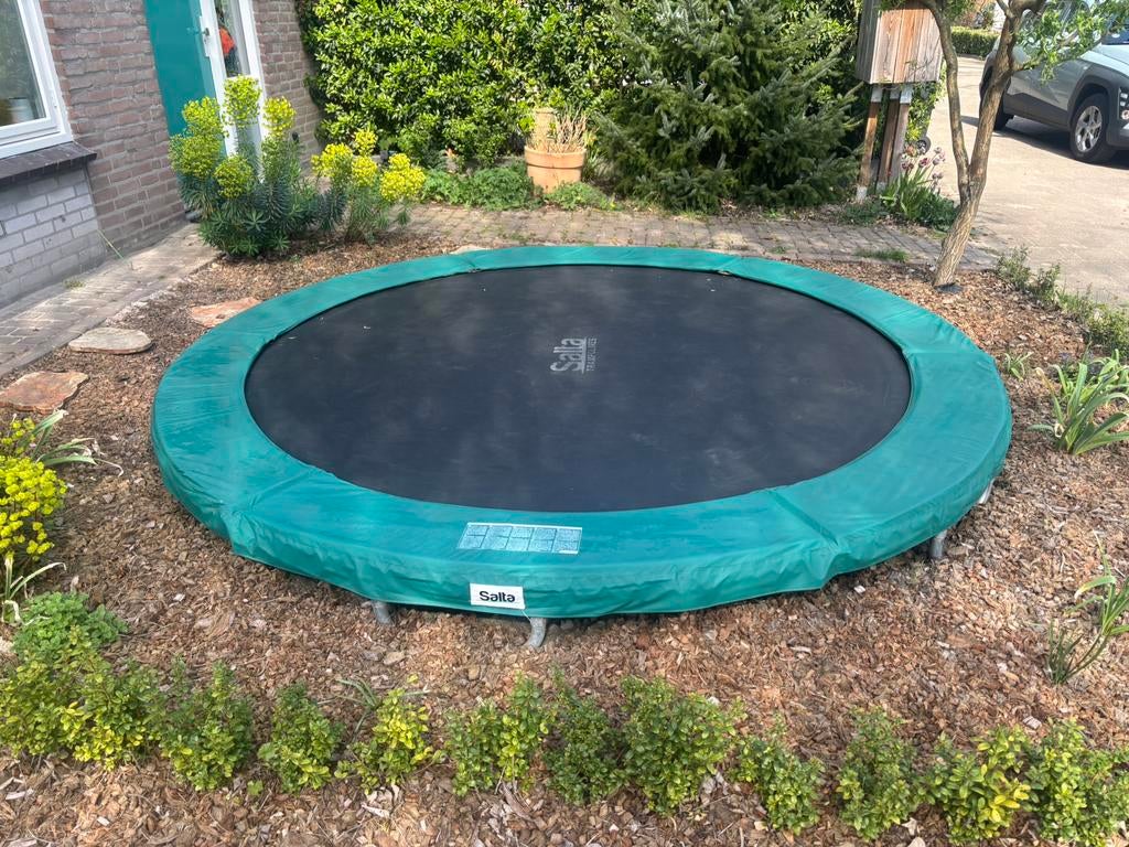 Salta trampoline rand 305 cm, Ophalen of Verzenden, Zo goed als nieuw