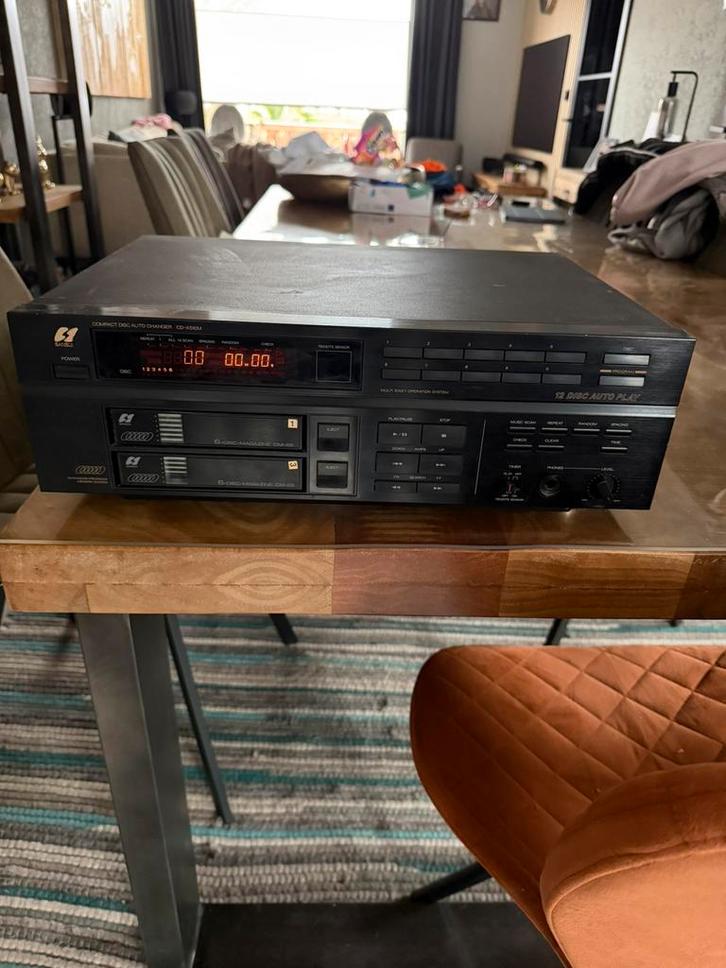 Sansui cd wisselaar speler CD-X510M met 2x CM-E6, Audio, Tv en Foto, Cd-spelers, Zo goed als nieuw, Overige merken, Wisselaar