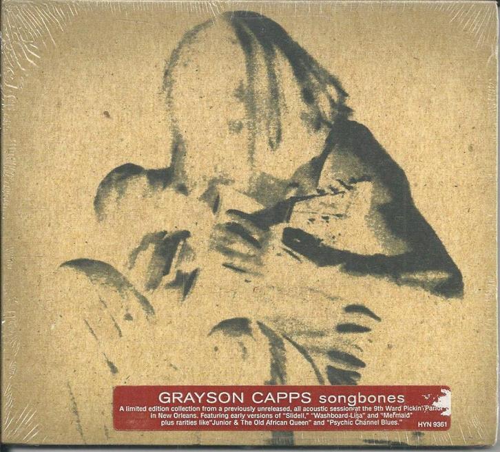 Grayson Capps - Songbones, Cd's en Dvd's, Cd's | Pop, Nieuw in verpakking, Ophalen of Verzenden
