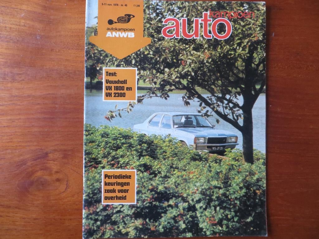 Autokampioen 45 1976 Vauxhall VX 1800-2300, Earls Court, Ophalen of Verzenden, Nieuw, Citroën