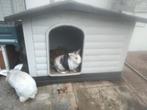 Kunstof konijnenhok / dogvilla xl, Dieren en Toebehoren, Ophalen, 110 cm of meer, Hok, Minder dan 60 cm