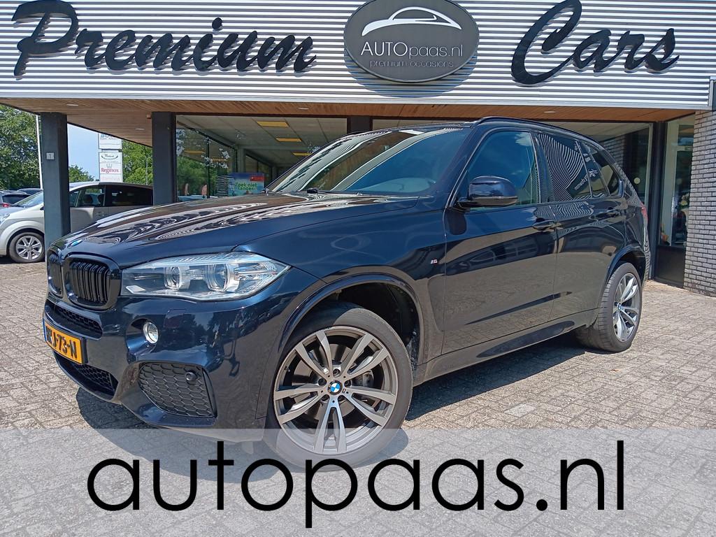 BMW X5 xDrive35i 306pk High Executive|M-pakket|Carbonzwart|T, Automaat, 2005 kg, Gebruikt, Zwart
