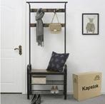 Kapstok met Schoenenrek & Zitbank –72x33.7x183cm, Huis en Inrichting, Ophalen, Zo goed als nieuw, Staande kapstok, 150 tot 200 cm