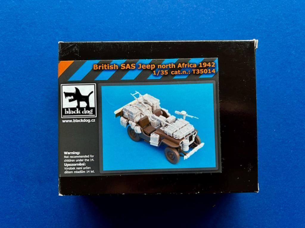 Blackdog Tamiya SAS Jeep & acc set 1/35 35033 T35014, Auto, Verzenden, 1:32 tot 1:50, Nieuw