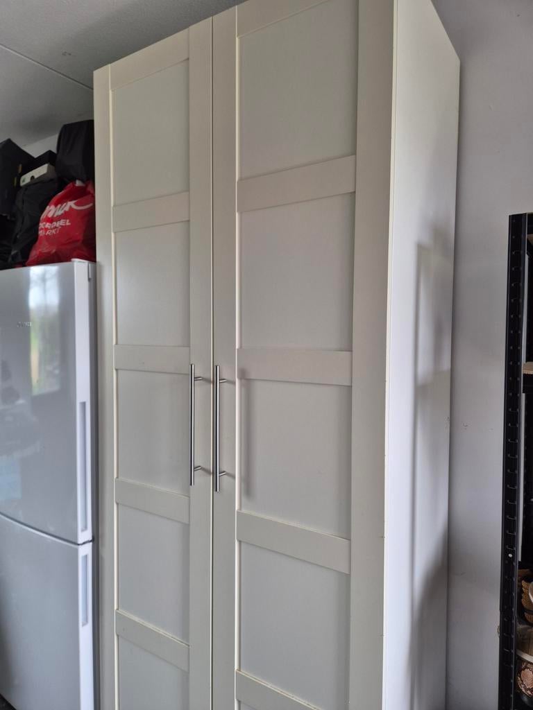 Pax kledingkast, Ophalen, Met deur(en), Gebruikt, 100 tot 150 cm