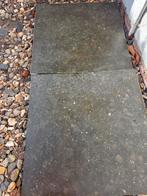 Belgische blauwe hardsteen terrastegels - 30m², Tuin en Terras, Tegels en Klinkers, Gebruikt, Ophalen of Verzenden, Terrastegels