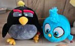 Angry Birds knuffels (2 stuks - Bom en Blue), Overige merken, Overige typen, Ophalen of Verzenden, Zo goed als nieuw