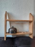 Eierrekje houder schap landelijk ,stoer brocante, Ophalen of Verzenden