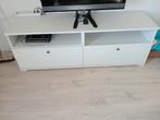 Tv kast wit, Ophalen, 100 tot 150 cm, Zo goed als nieuw, Minder dan 100 cm