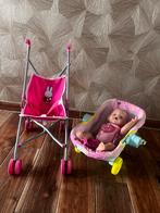 Zapf creations baby, maxicosi en Nijntje buggy, Ophalen, Gebruikt, Babypop