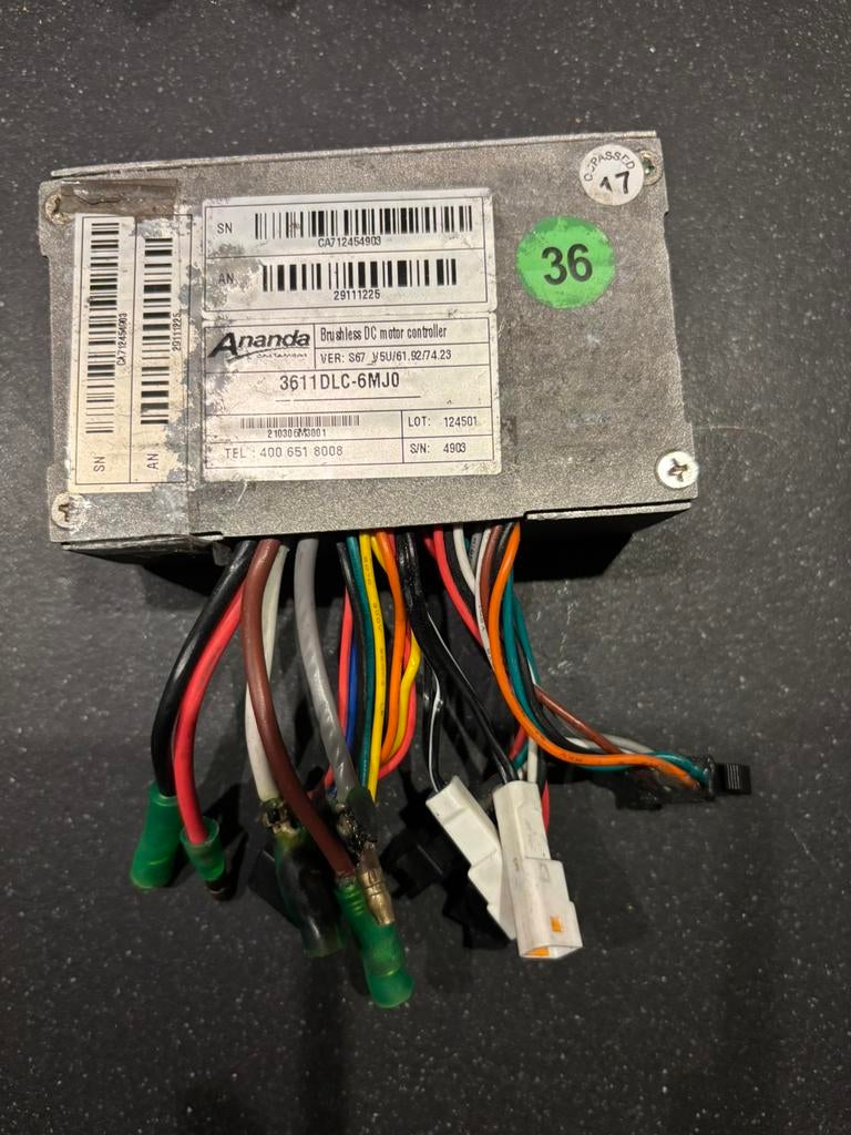 Ebike controller Ananda 3611DLC-6MJ0, Fietsen en Brommers, Fietsonderdelen, Ophalen of Verzenden, Gebruikt, Overige typen