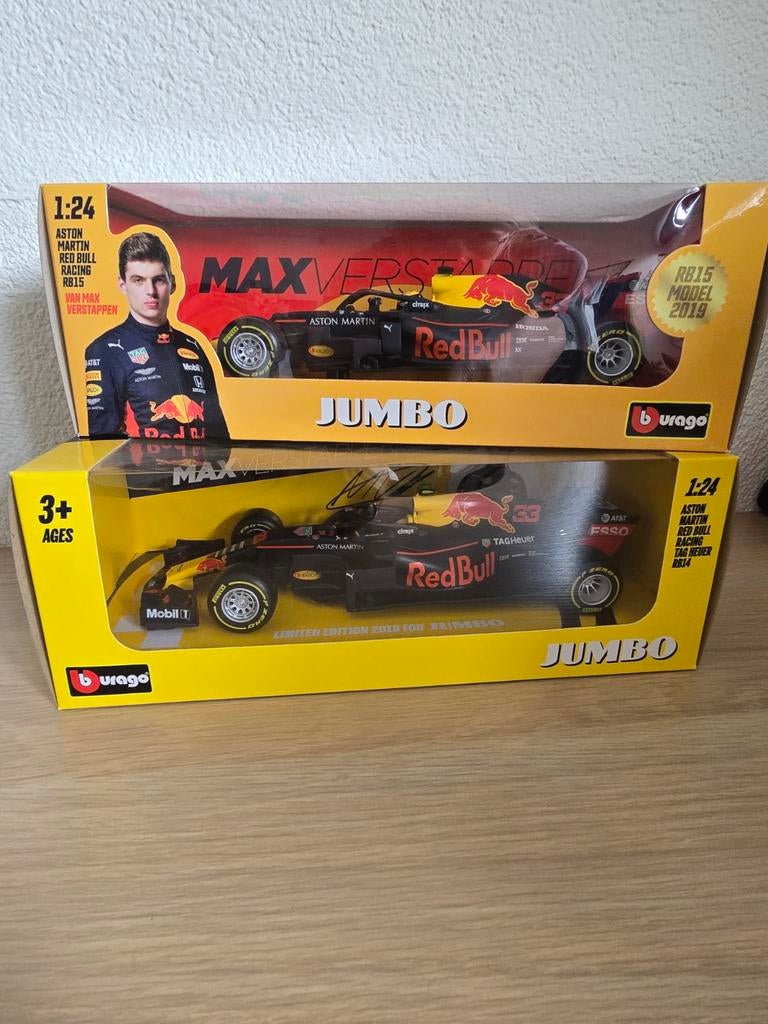 Max Verstappen modelauto's 1:24, Ophalen of Verzenden