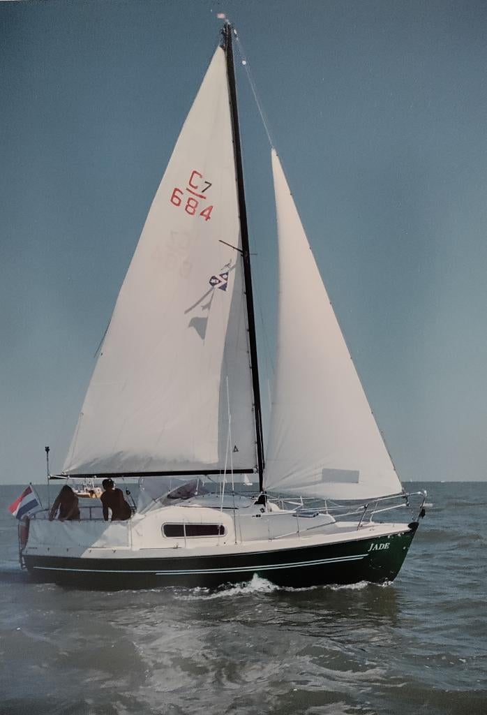 Compromis 720 compleet, Watersport en Boten, Kajuitzeilboten en Zeiljachten, Ophalen, Gebruikt, Tourjacht of Cruiser, 6 tot 9 meter