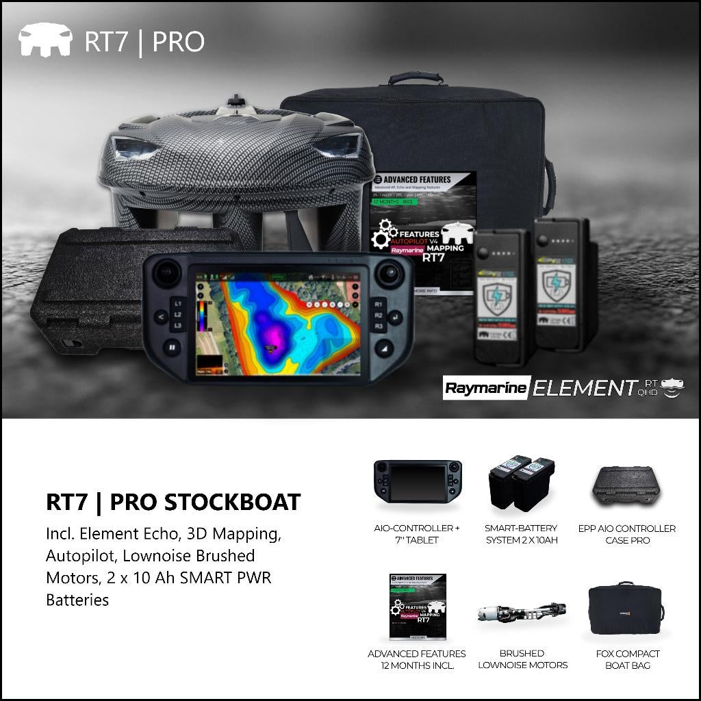 Carplounge RT7 | Voerboot | Raymarine Element | GPS, Watersport en Boten, Hengelsport | Karpervissen, Ophalen, Nieuw, Complete set