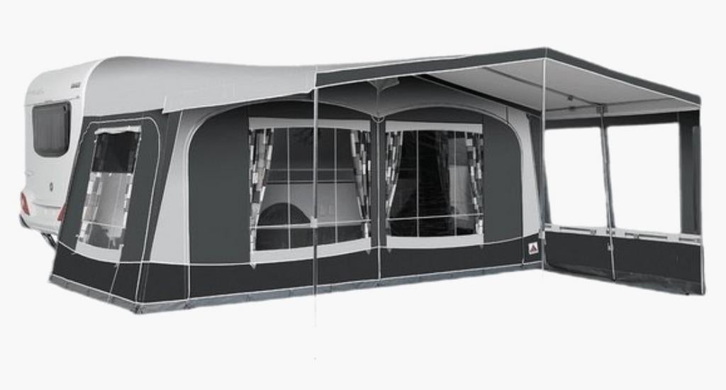 Voortentluifel Dorema locarno season Maat-11 antraciet, Ophalen, Zo goed als nieuw