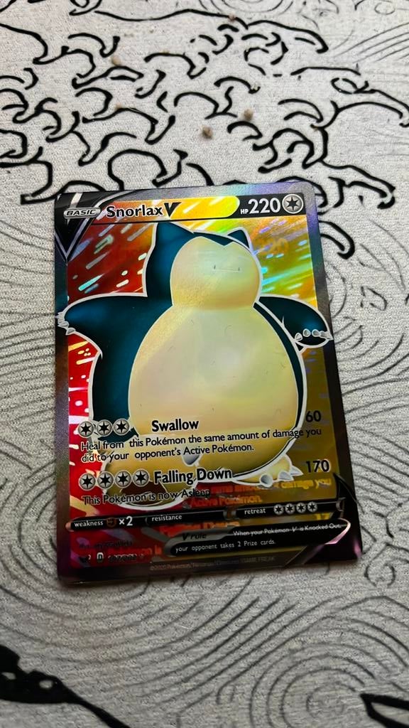 Snorlax V, Ophalen of Verzenden, Zo goed als nieuw