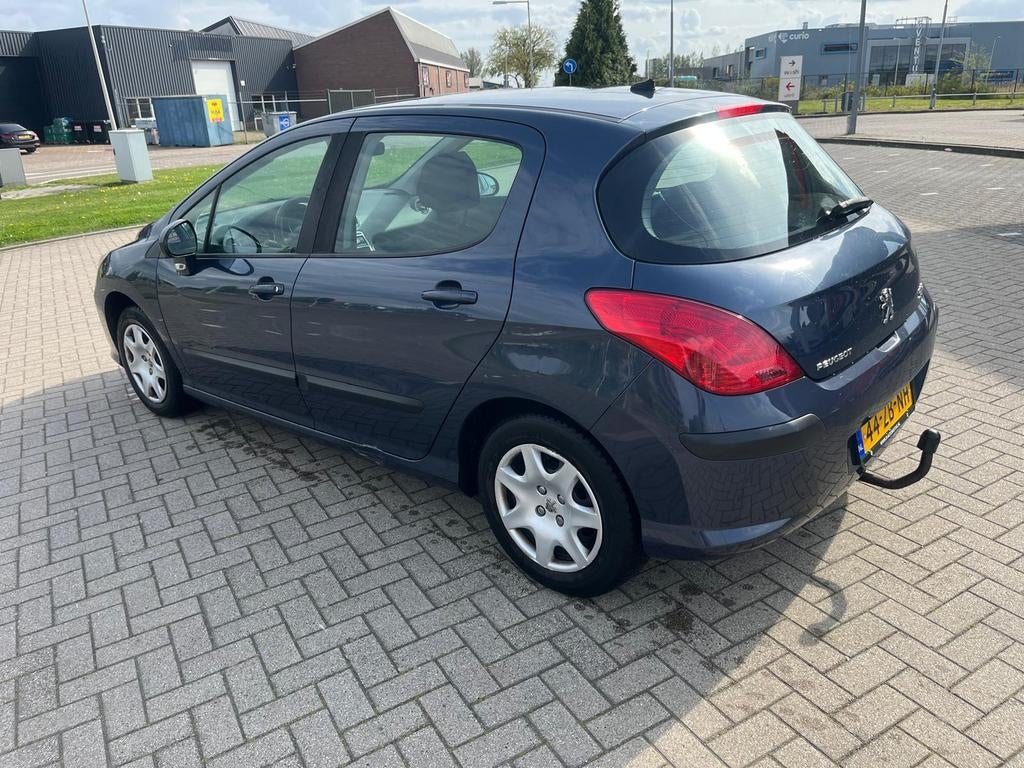 Peugeot 308 1.4 VTI 16V 5-DRS 2007 Blauw, Auto's, Zwart, Origineel Nederlands, Automatische klimaatregeling, Handgeschakeld