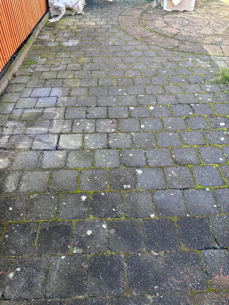 Gratis af te halen tegels, Tuin en Terras, Tegels en Klinkers, Ophalen, Gebruikt, Klinkers, 10 m² of meer
