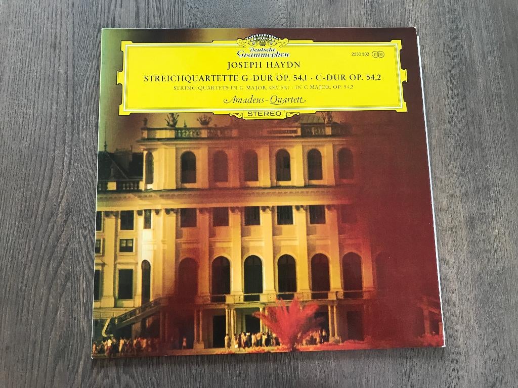 Klassiek vinyl-strijkkwartet op ensemble, Gebruikt, Overige formaten, Overige typen, Ophalen of Verzenden