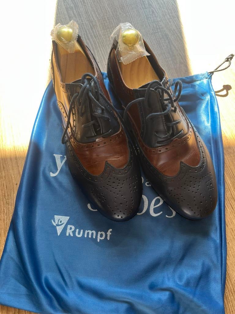 Heren ballroom dansschoenen, Bruin, Ophalen of Verzenden, Zo goed als nieuw, Veterschoenen